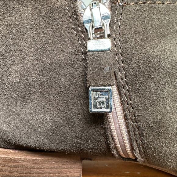 Alberto Fermani Brown Suede Ankle Boots – Made in Italy – Size 37.5 - Picture 9 of 10